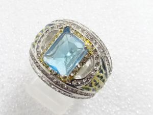 色石　指輪(24号)